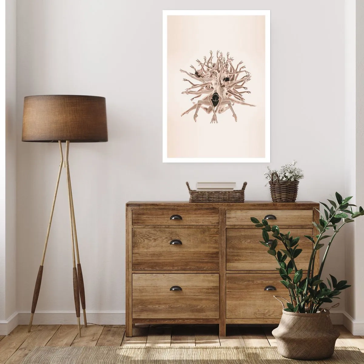 Pôster - Florescendo na dança - 50x70 cm