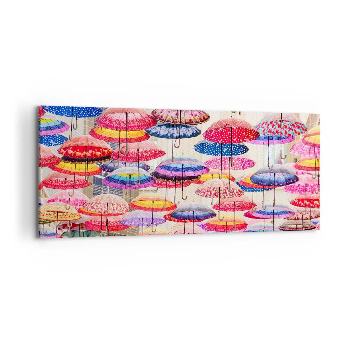 Quadro em tela - Prado urbano - 120x50 cm