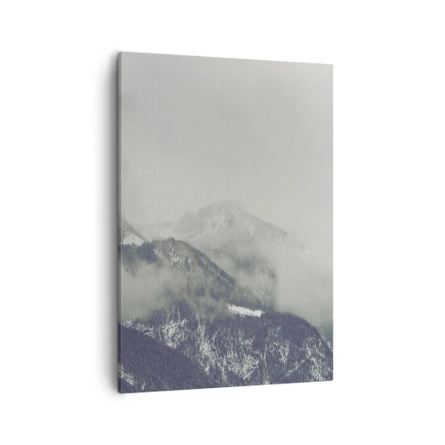 Quadro em tela - Vale nebuloso - 50x70 cm