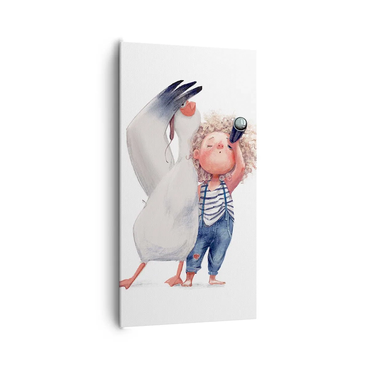 Quadro em tela - O itinerário da grande viagem - 65x120 cm