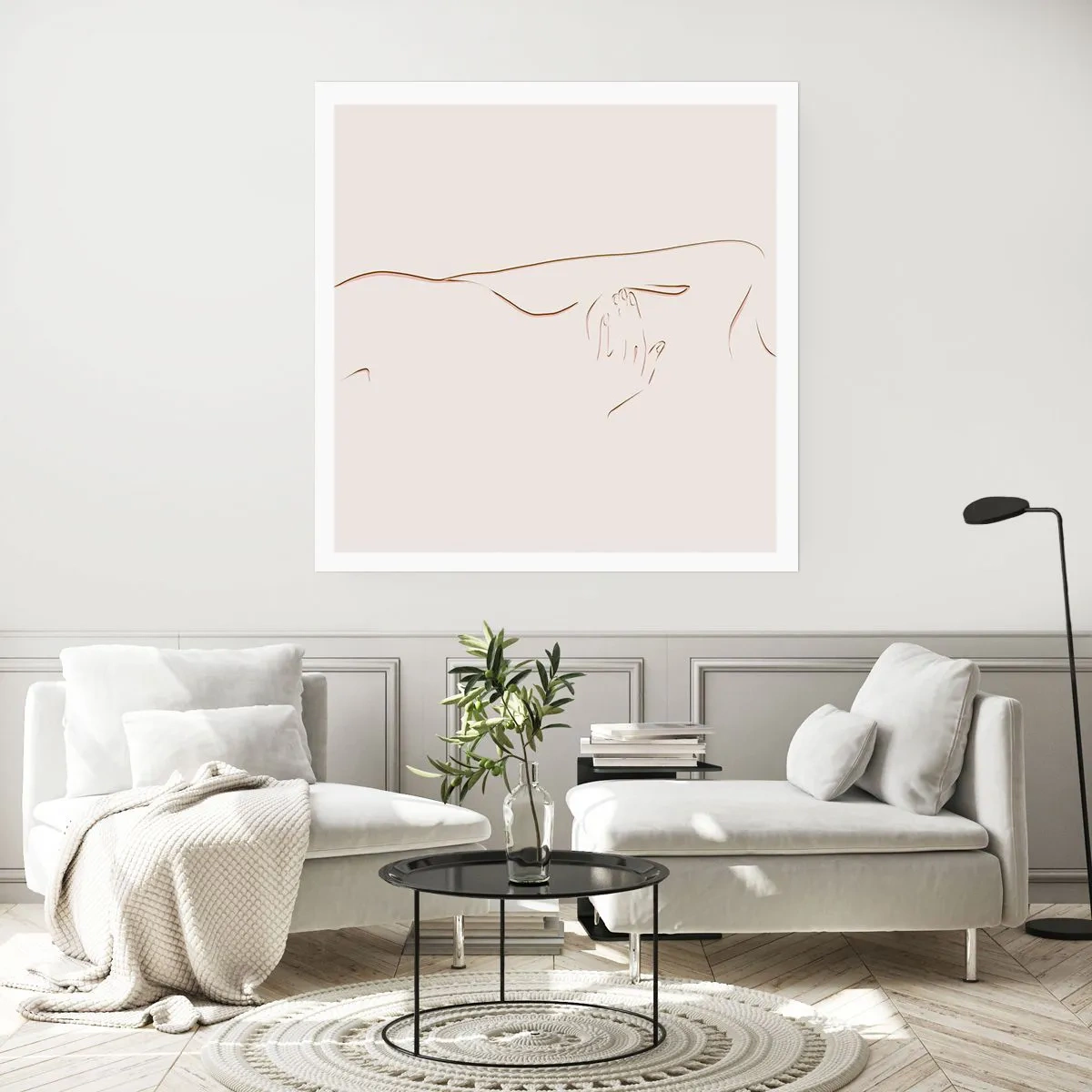 Pôster - A forma do desejo - 50x50 cm