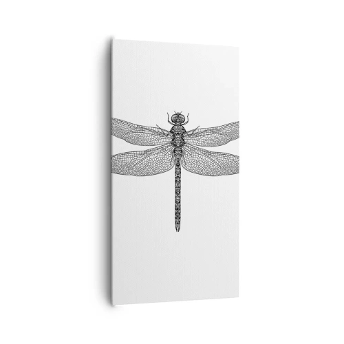 Quadro em tela - Precisão da natureza - 65x120 cm