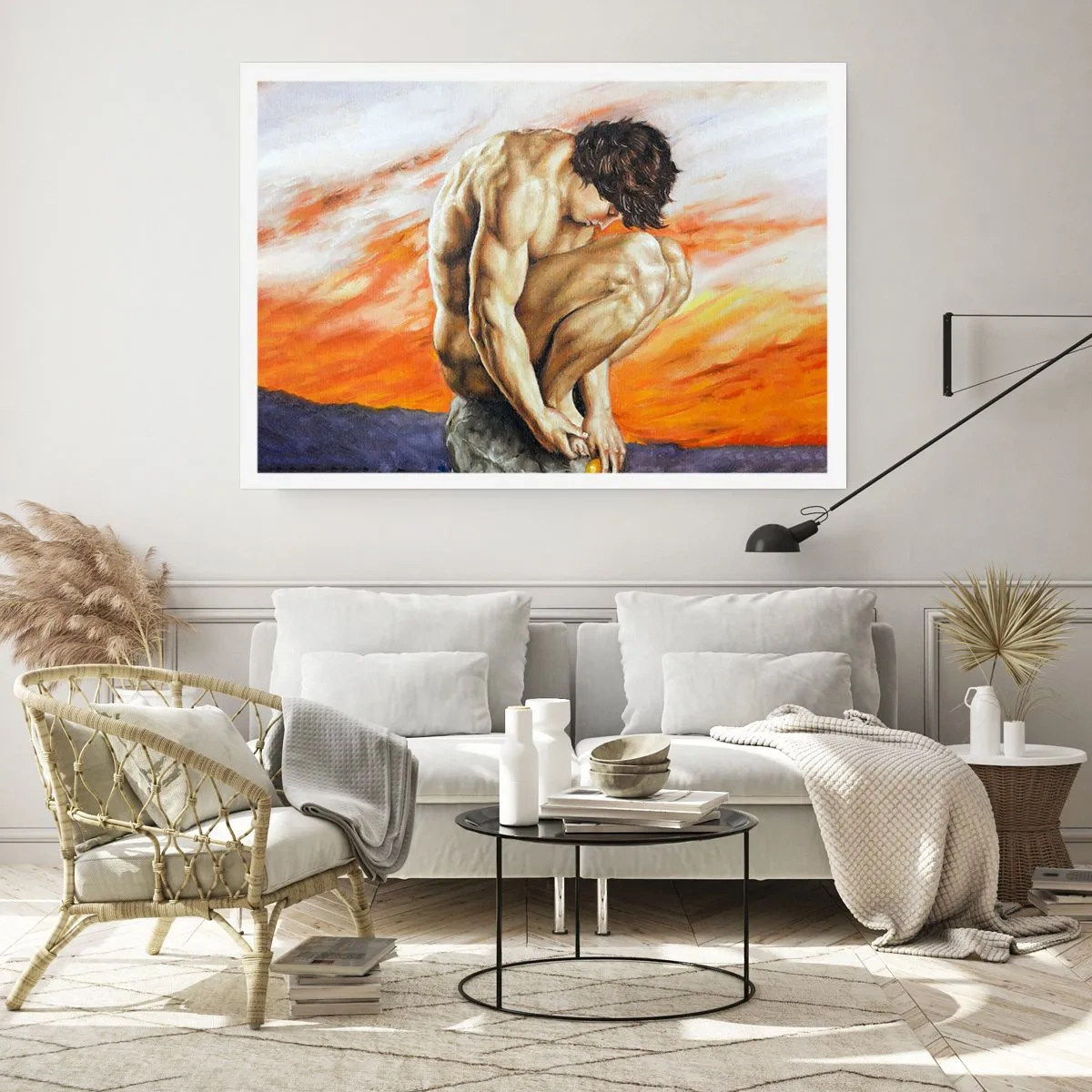 Pôster - Imerso em si mesmo - 50x40 cm