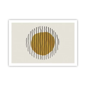 Pôster - Abstração a tremer com o calor - 91x61 cm