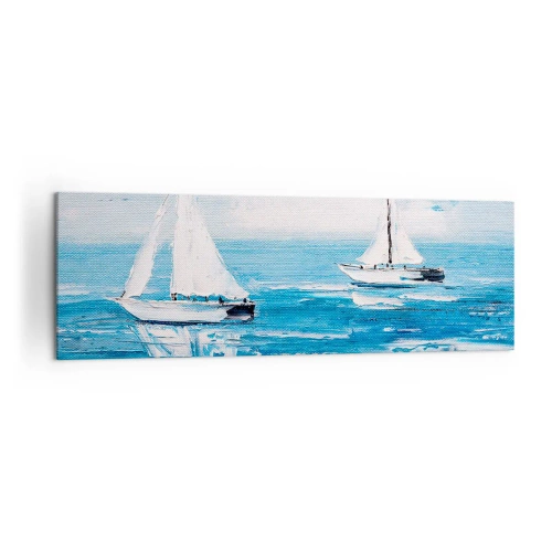 Quadro em tela - Com um amigo ao meu lado - 160x50 cm