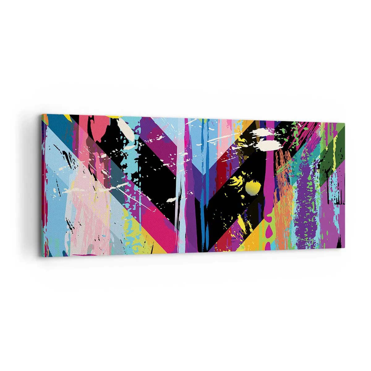Quadro em tela - De cima para baixo - 100x40 cm