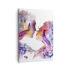 Quadro em tela - A ponte secreta dos suspiros - 50x70 cm