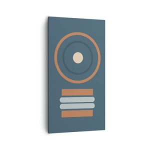 Quadro em tela - A essência da questão - 55x100 cm