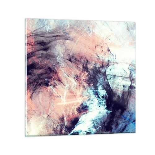 Quadro em vidro - Sinta o vento - 40x40 cm