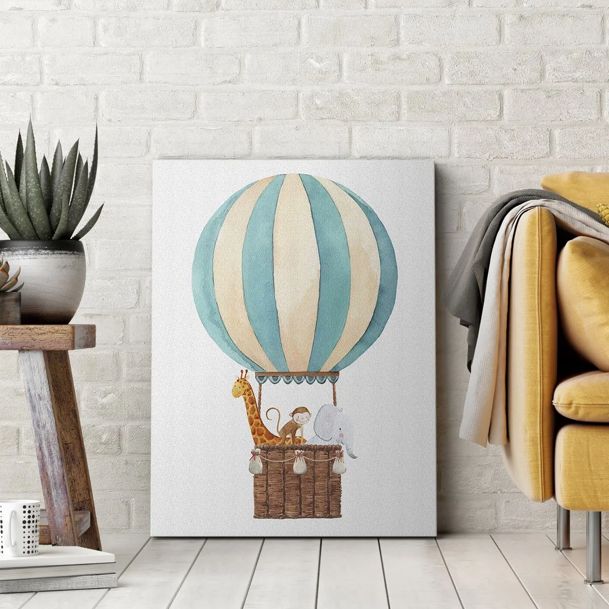 Quadro em tela - Viagem fantástica - 50x70 cm