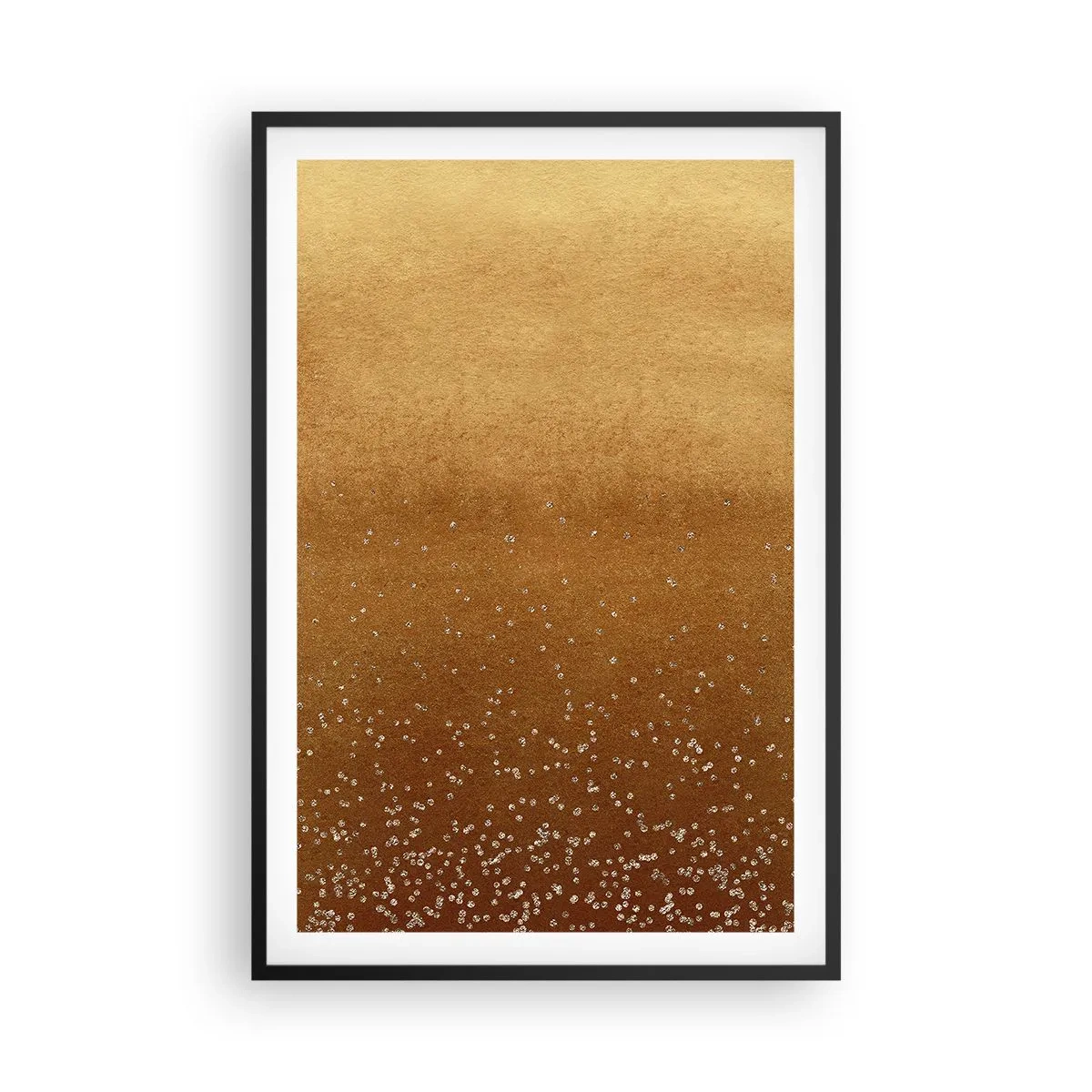 Pôster com moldura preta - O nascimento da luz - 61x91 cm