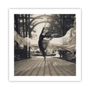 Pôster - A dança do espírito do jardim - 50x50 cm