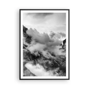 Pôster com moldura preta - Bonitas e cruéis - 70x100 cm