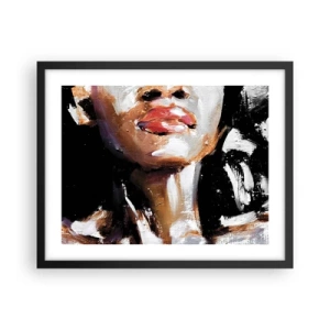 Pôster com moldura preta - Orgulho sem preconceitos - 50x40 cm