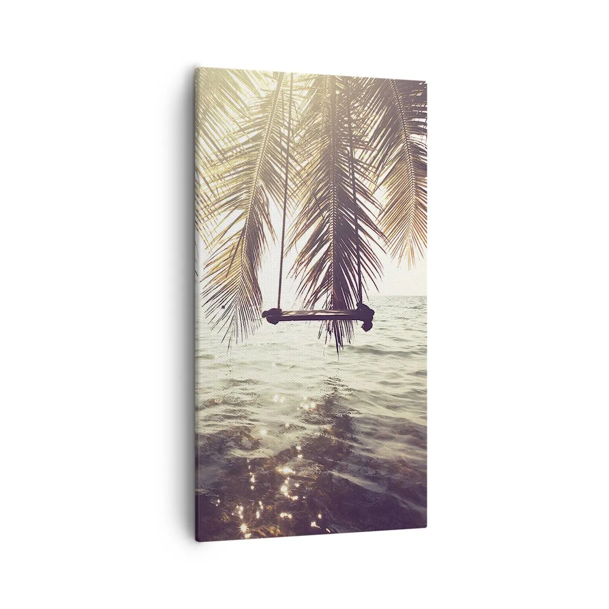 Quadro em tela - Deixe-se levar pela imaginação - 55x100 cm