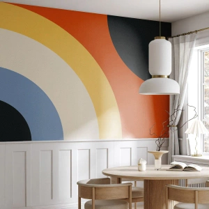 Papel de Parede Premium Sand - Um para o outro - Abstração, Pedaço, Arte Moderna - 250x175 cm