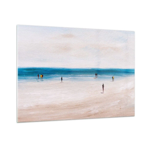 Quadro em vidro - Uma necessidade natural - 100x70 cm