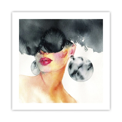 Pôster - O segredo da elegância - 50x50 cm