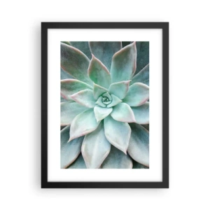 Pôster com moldura preta - O coração do deserto - 30x40 cm