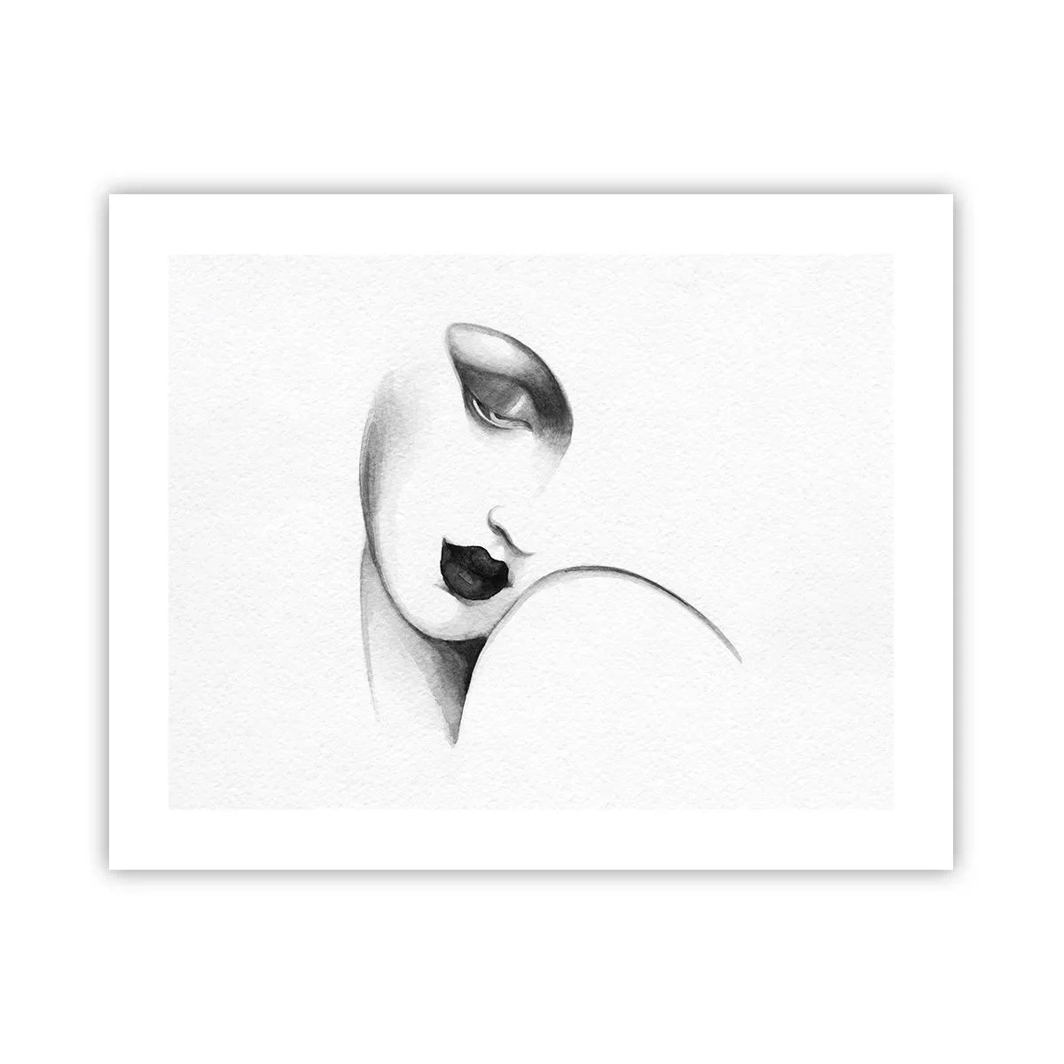 Pôster - No estilo de Łempicka - 50x40 cm