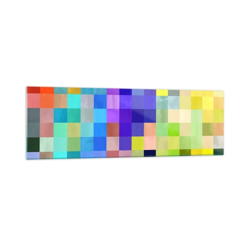 Quadro em vidro - Todos diferentes, todos iguais - 160x50 cm