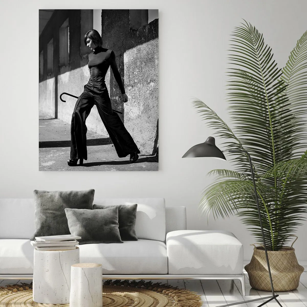 Quadro em vidro - Elegância urbana - 70x100 cm