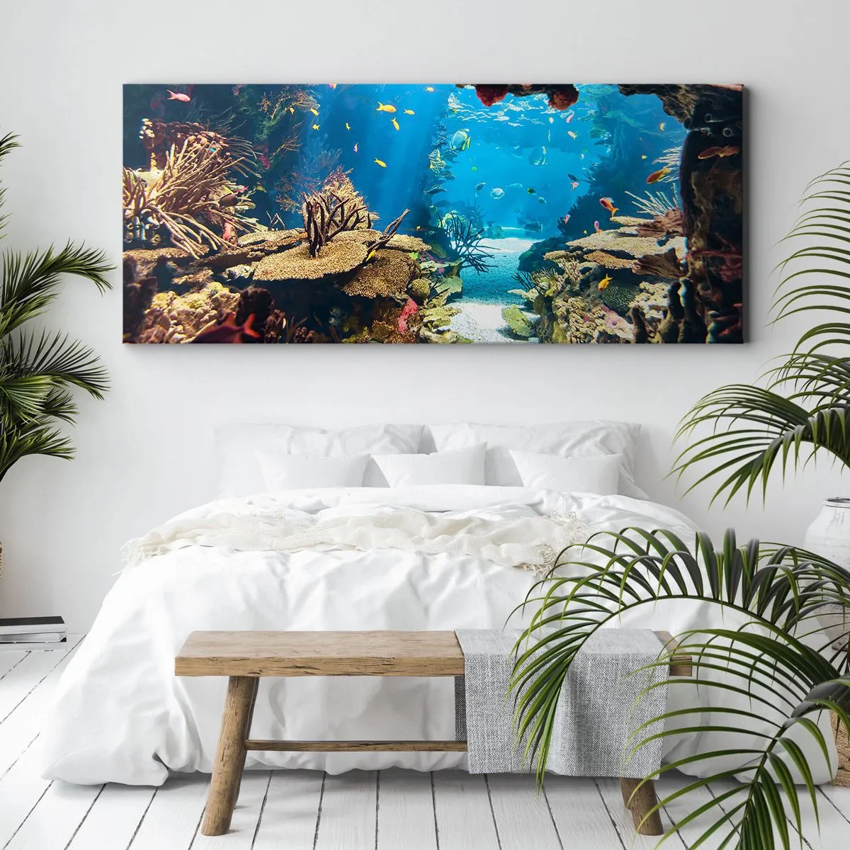 Quadro em tela - Mais belo que um sonho - 160x50 cm
