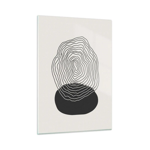 Quadro em vidro - Duração e vibração - 50x70 cm