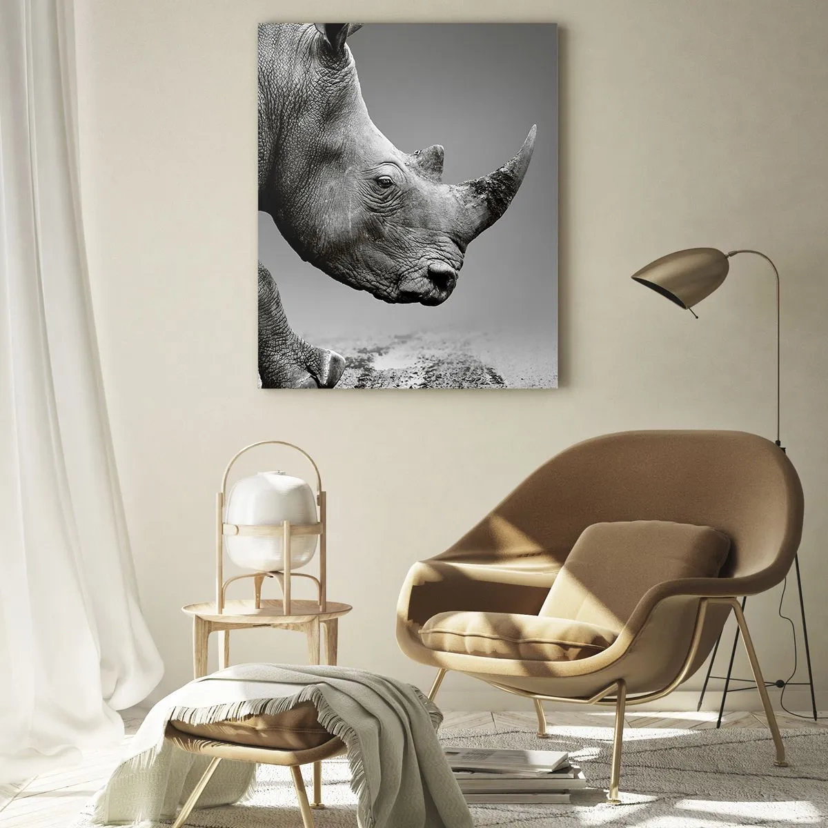 Quadro em vidro - Força imparável - 80x120 cm