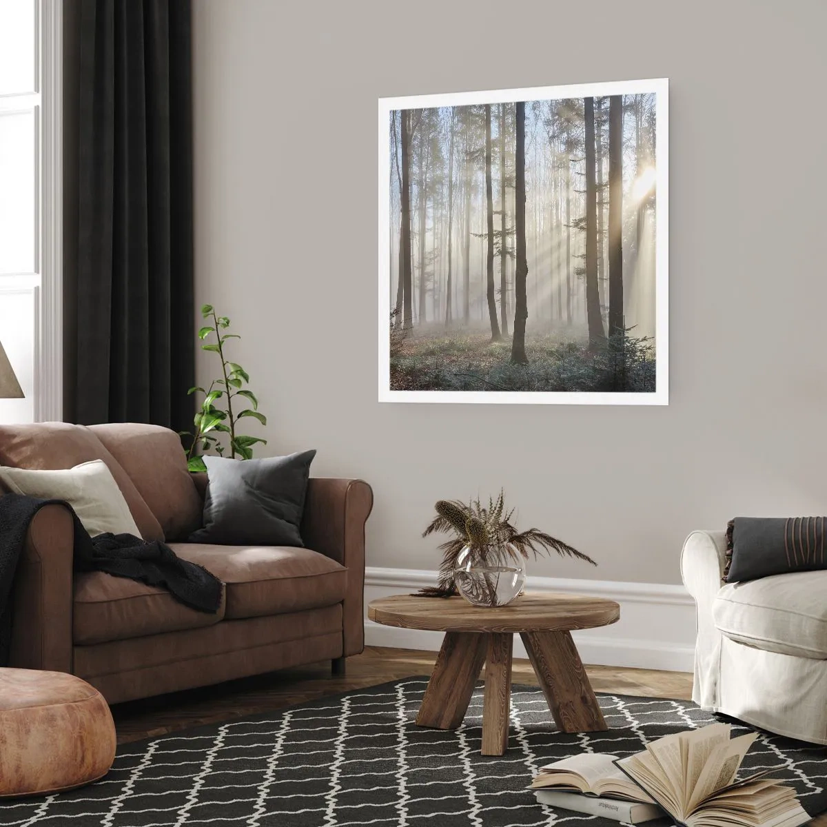 Pôster - O nevoeiro também acordou - 60x60 cm