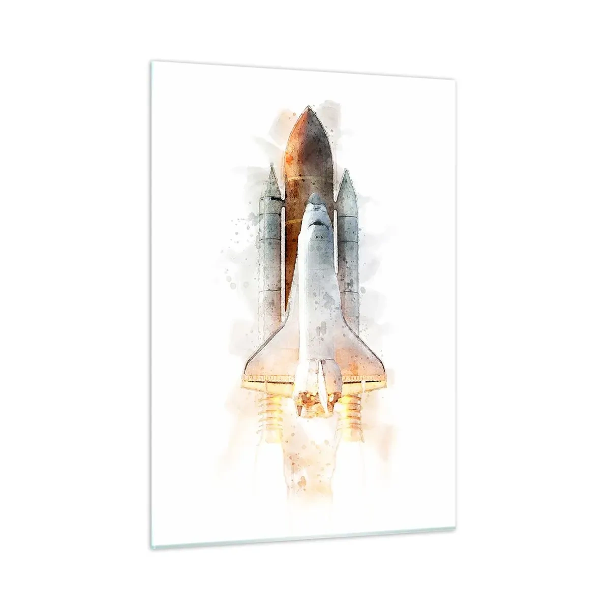 Quadro em vidro - Exploradores para iniciantes - 50x70 cm