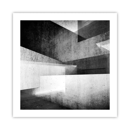 Pôster - Estrutura espacial - 50x50 cm