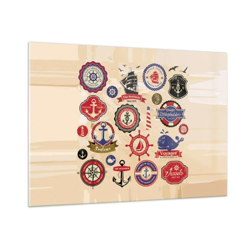 Quadro em vidro - Irmandade da vela - 100x70 cm