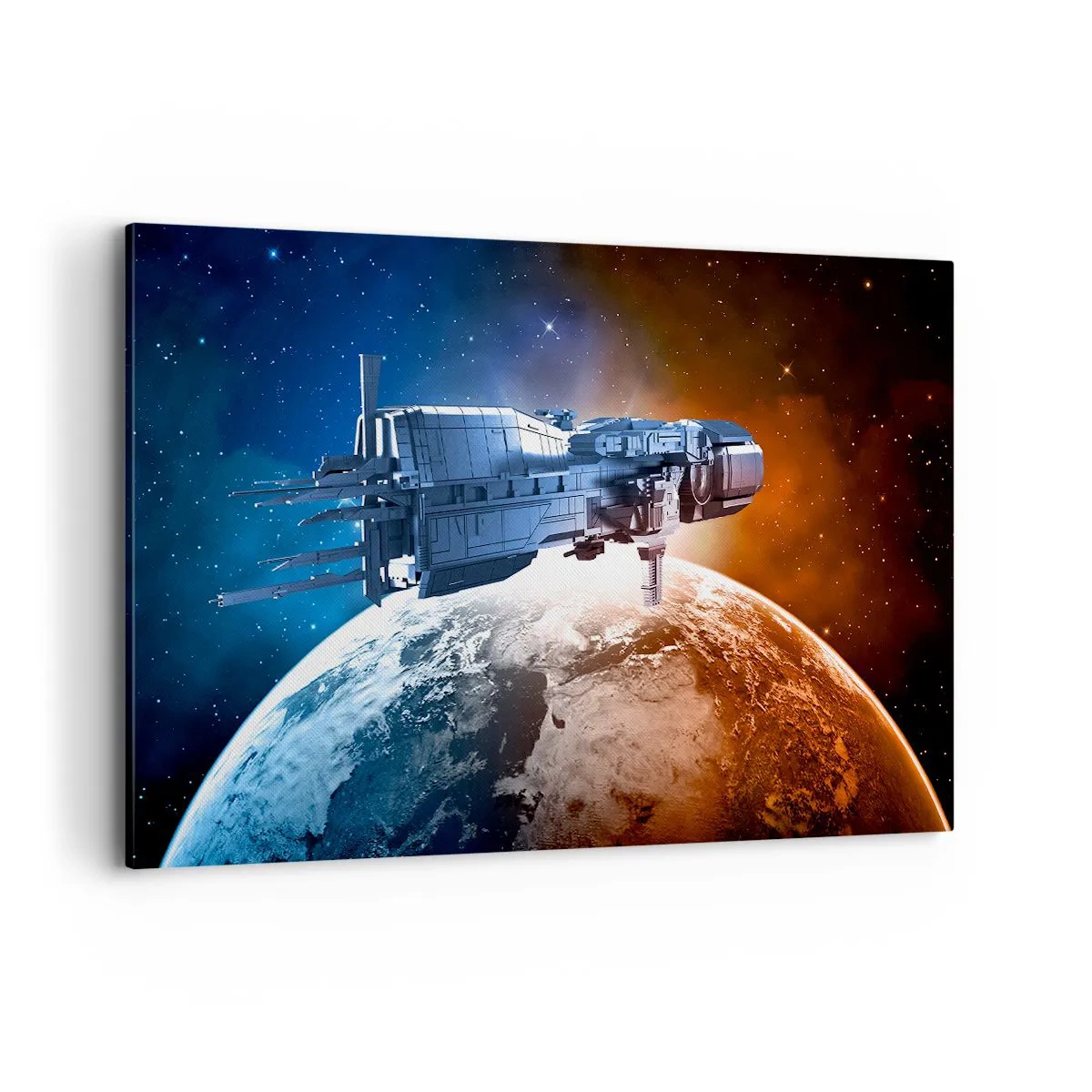 Quadro em tela - Observador atento - 120x80 cm