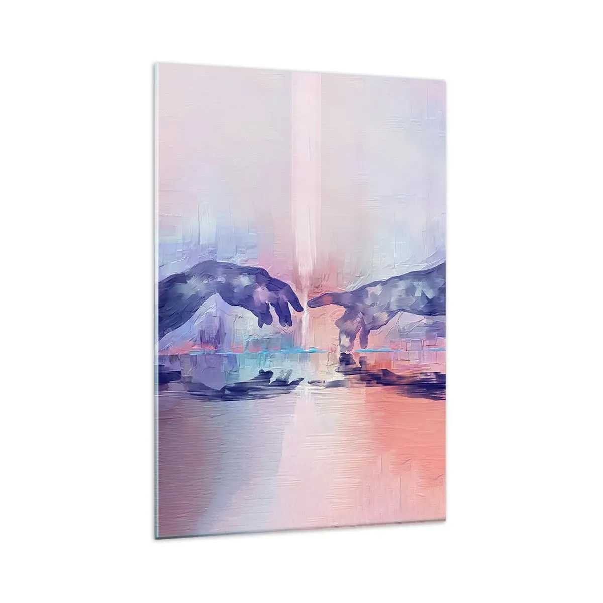 Quadro em vidro - Faísca divina da vida - 80x120 cm