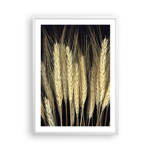 Pôster em moldura branca - Magia rústica - 50x70 cm