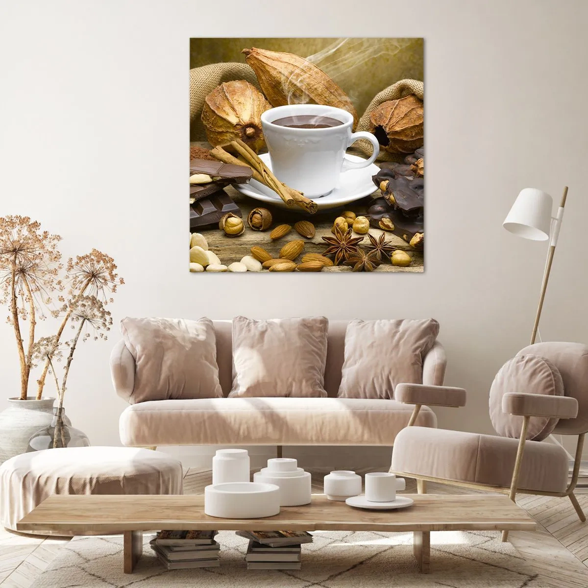 Quadro em tela - Para os que procuram emoções - 40x40 cm