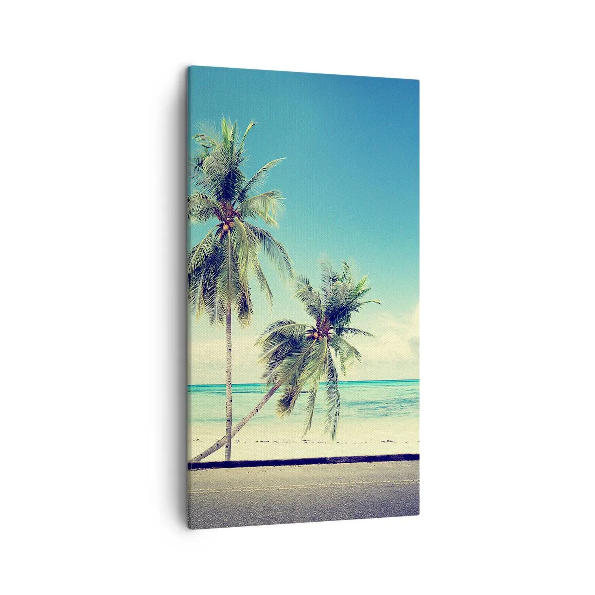 Quadro em tela - Está na hora das férias - 45x80 cm