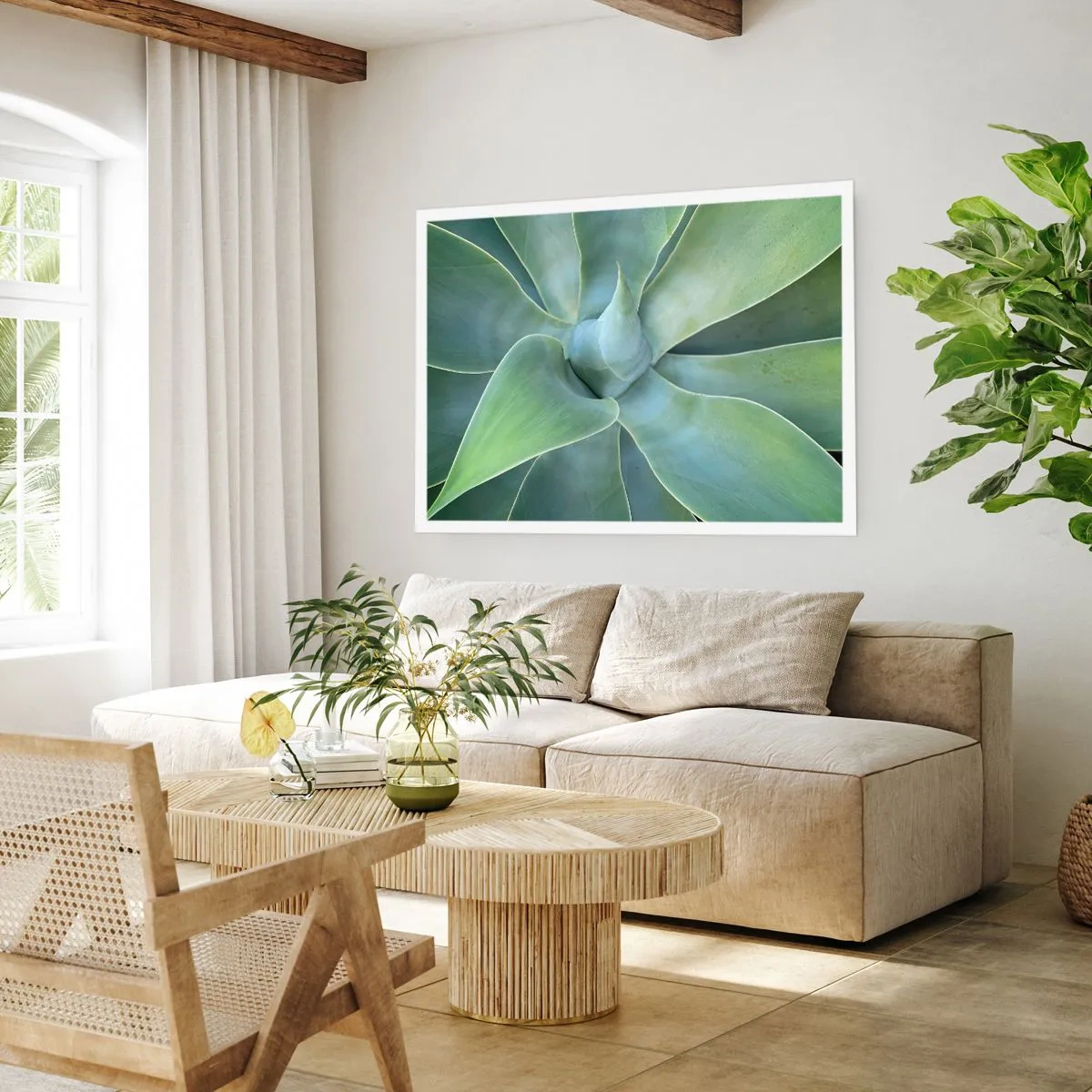 Pôster - O nascimento da vegetação - 100x70 cm