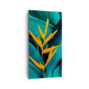 Quadro em tela - Flor do Éden - 65x120 cm
