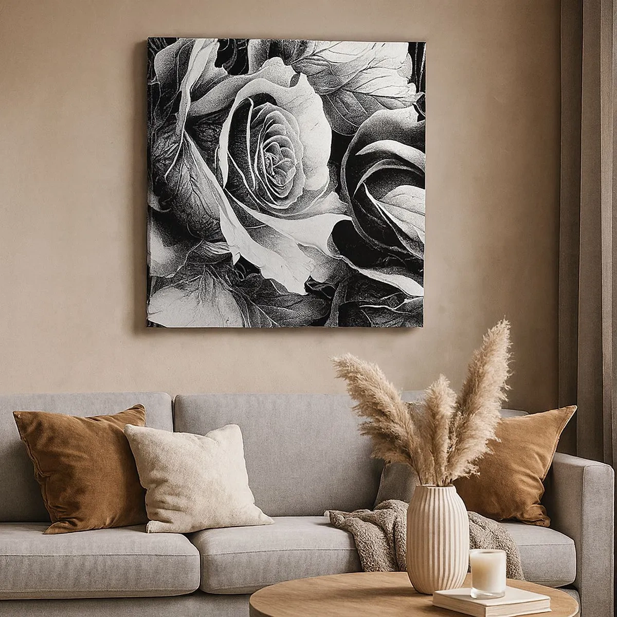 Quadro em tela - Sempre uma rainha - 30x30 cm