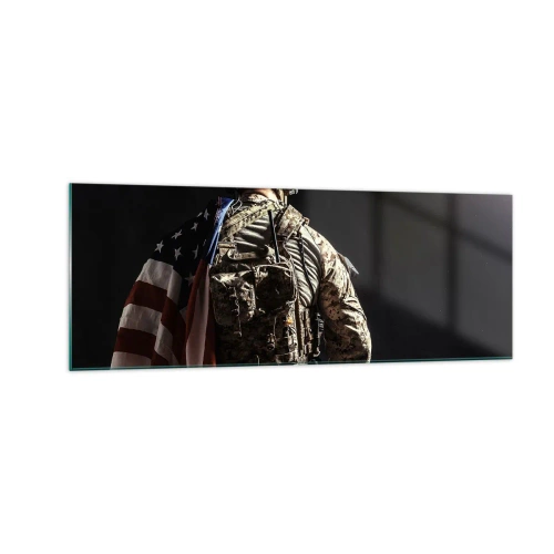 Quadro em vidro - É por isso - 140x50 cm