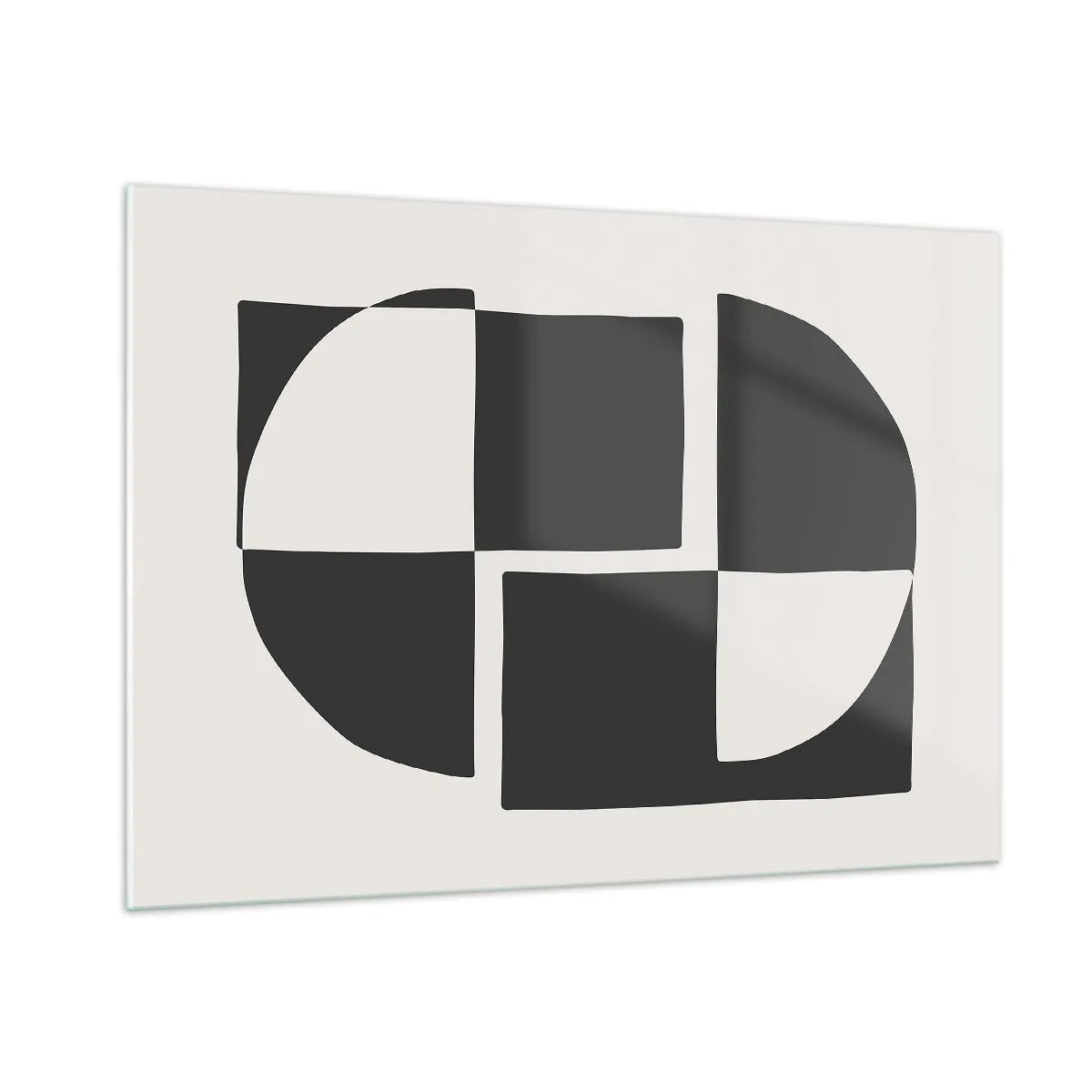 Quadro em vidro - Antítese – síntese - 100x70 cm