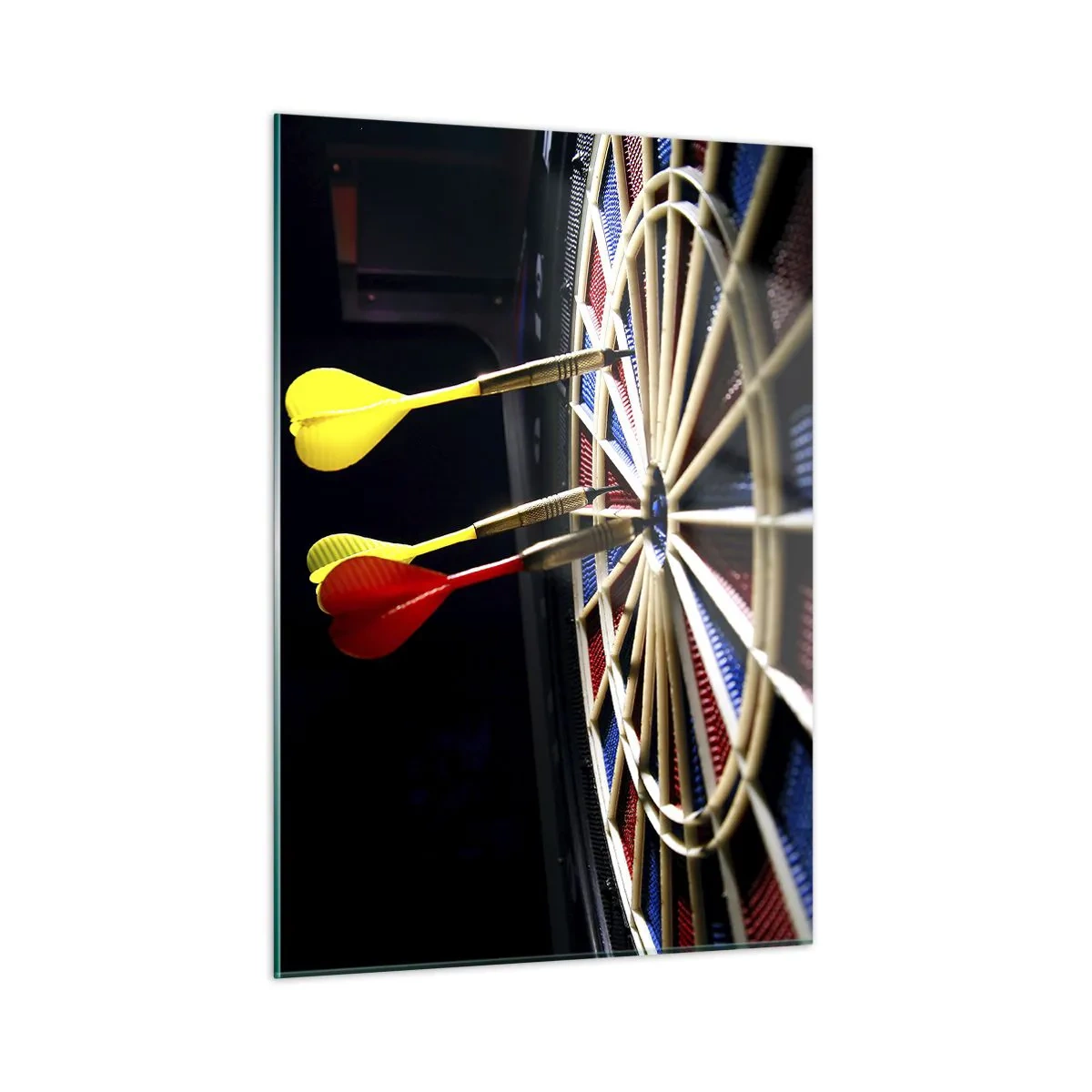 Quadro em vidro - Direto ao ponto - 50x70 cm