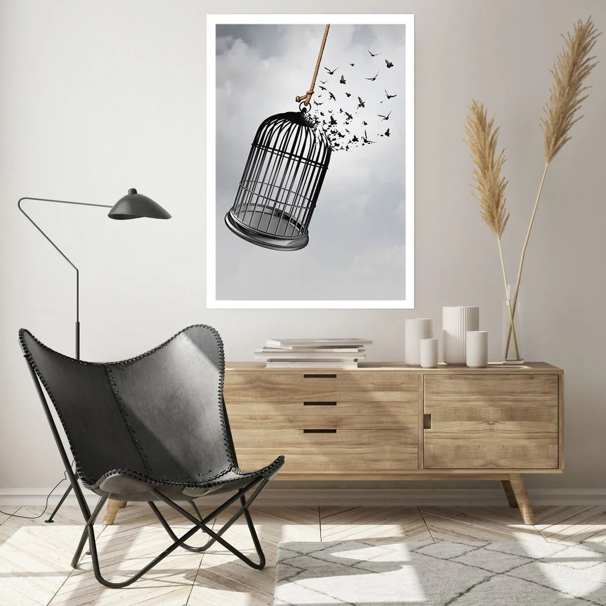 Pôster - Fé... Esperança... Liberdade! - 61x91 cm