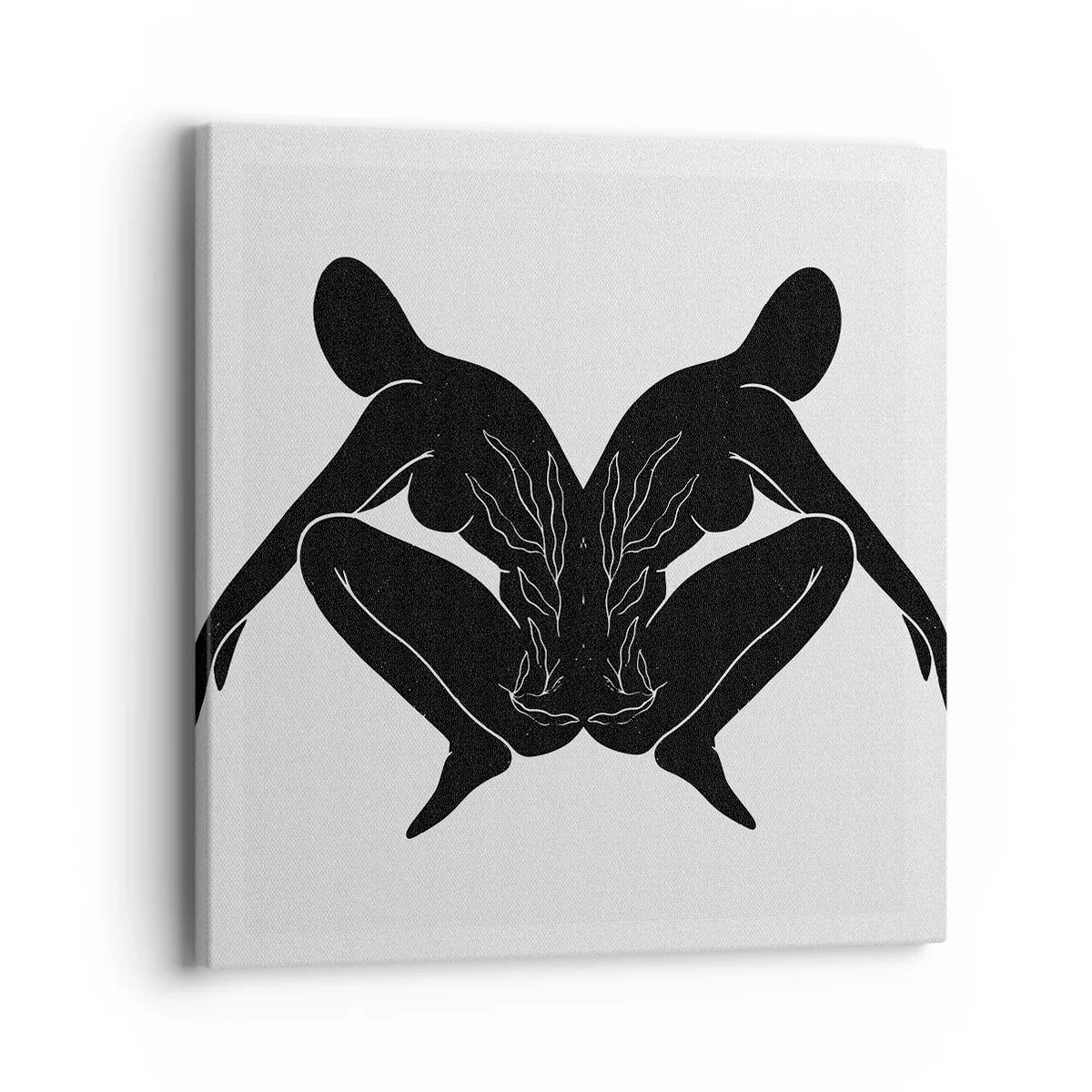 Quadro em tela - Uma alma comum - 40x40 cm