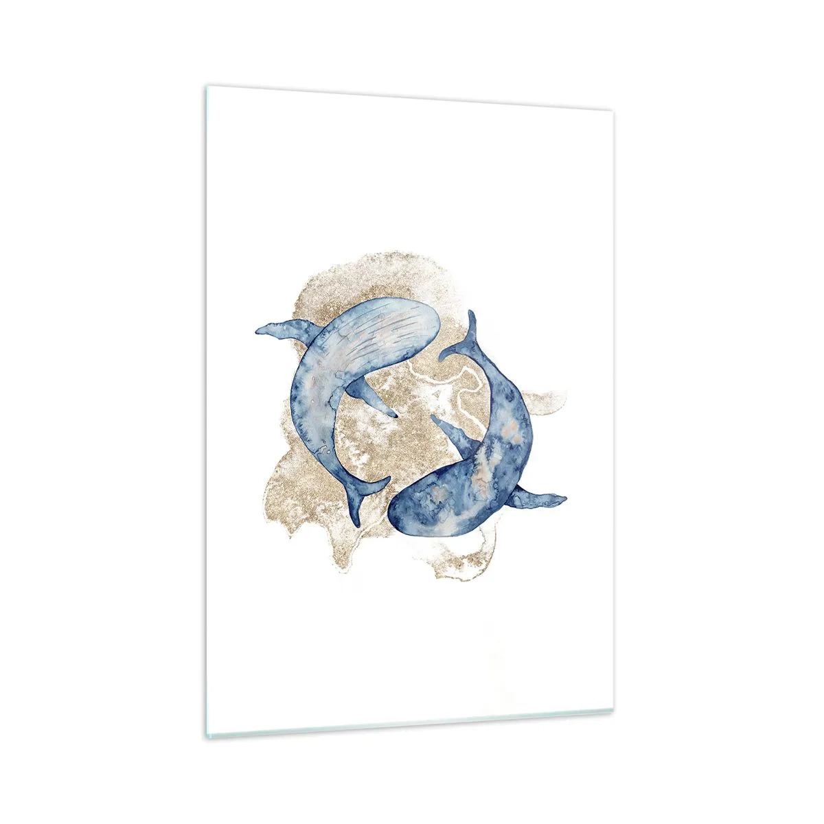 Quadro em vidro - Amizade ou amor? - 50x70 cm