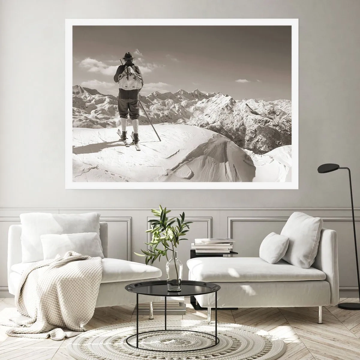 Pôster - E as montanhas são as mesmas - 100x70 cm