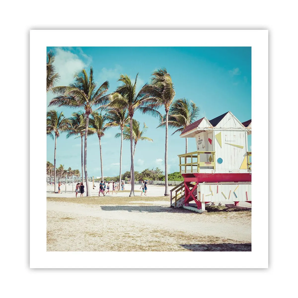 Pôster - Um belo dia pela frente - 50x50 cm