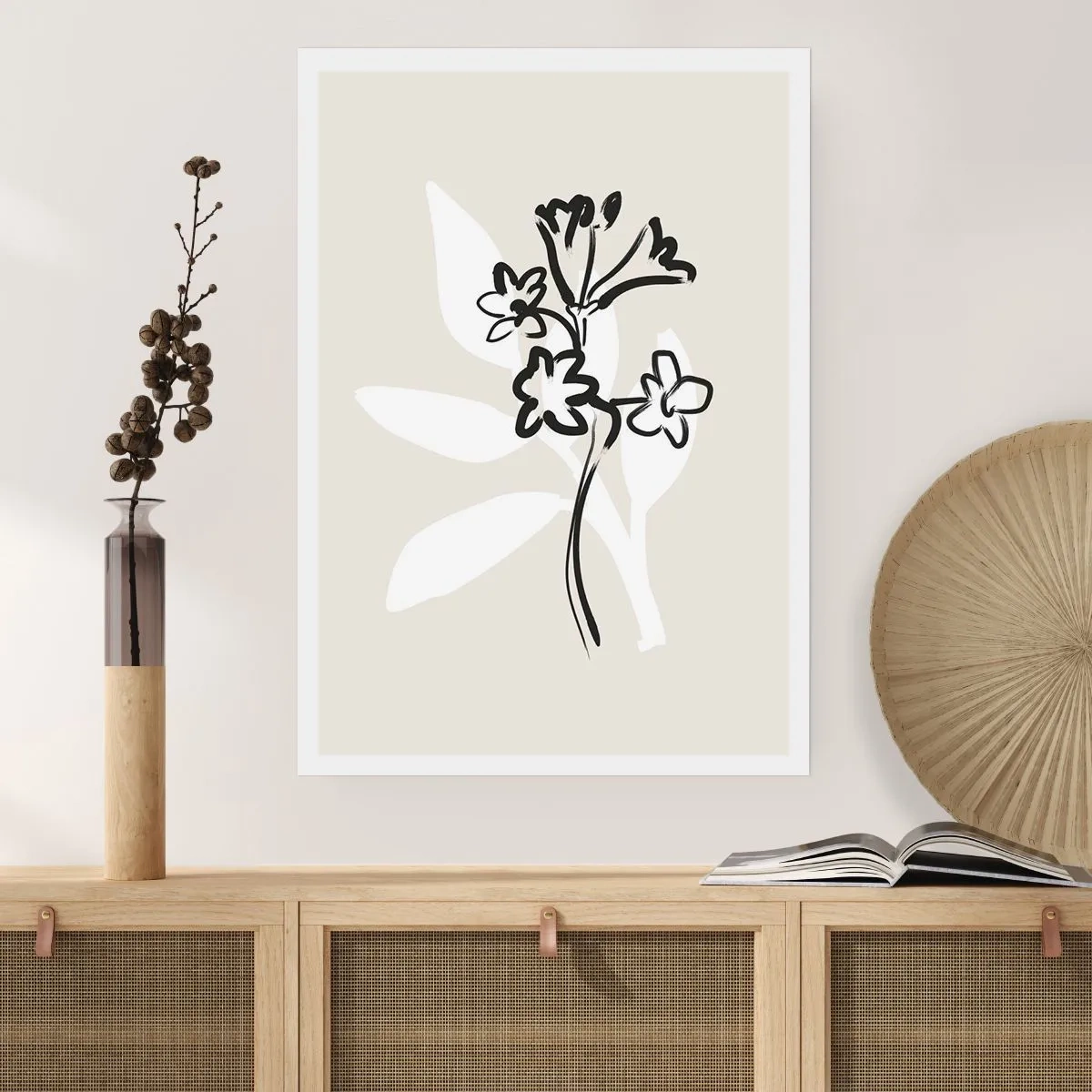 Pôster - Esboço para o herbário - 50x70 cm